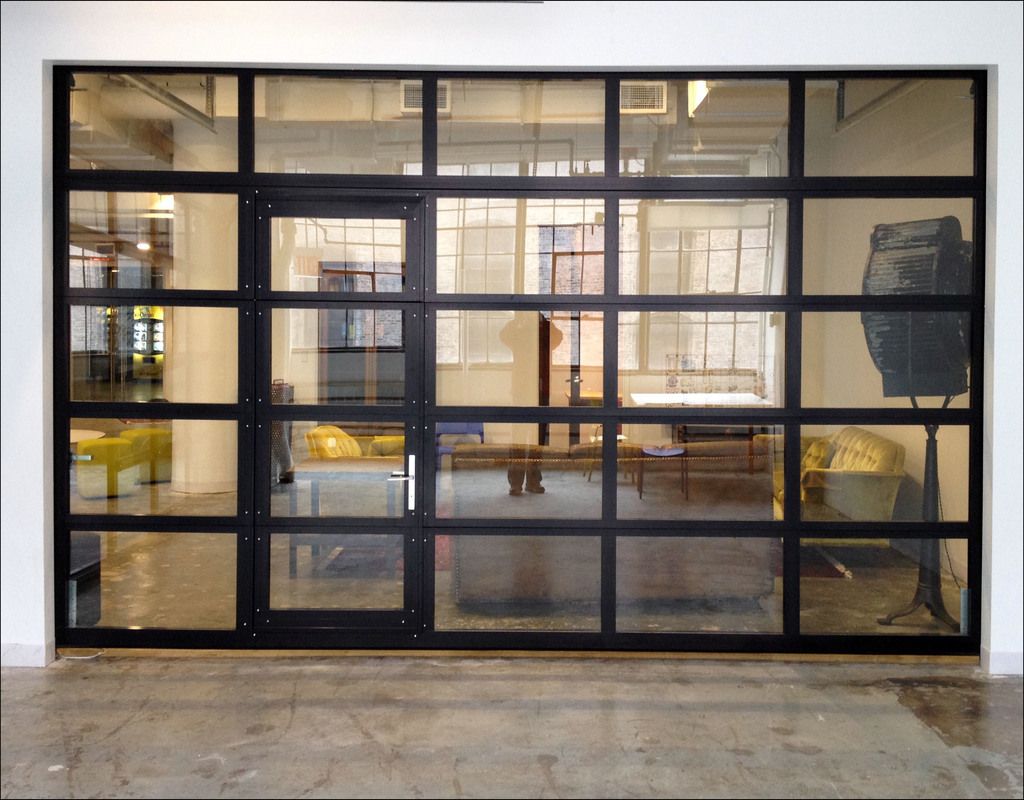 all-glass-garage-door All Glass Garage Door
