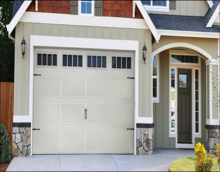 Modern Garage Door Near Me for Small Space