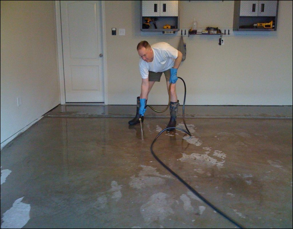 Notes On How To Clean Concrete Garage Floor In Step By Step Order 