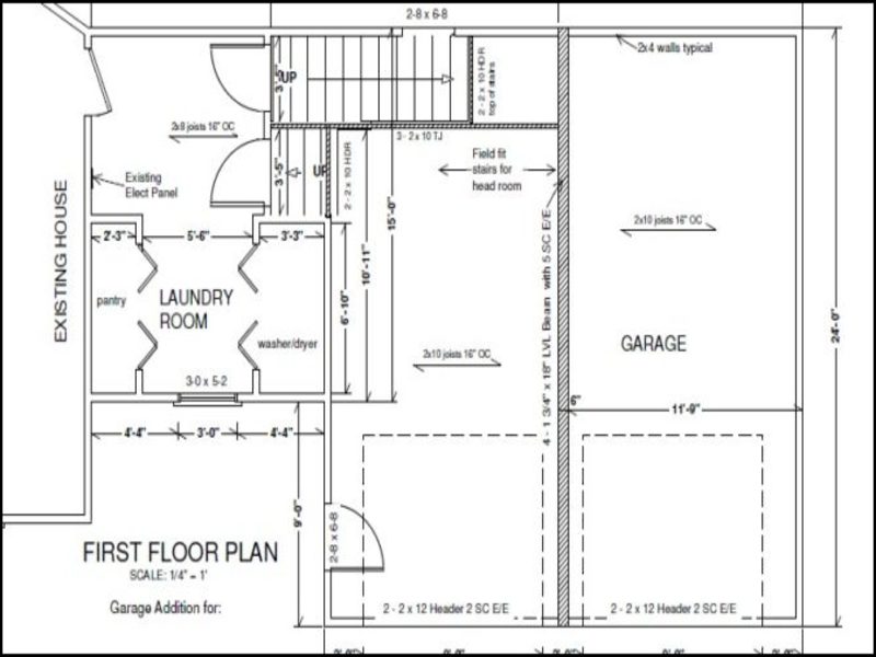 attached-garage-addition-plans Attached Garage Addition Plans