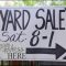 Garage Sale Signs With Stakes